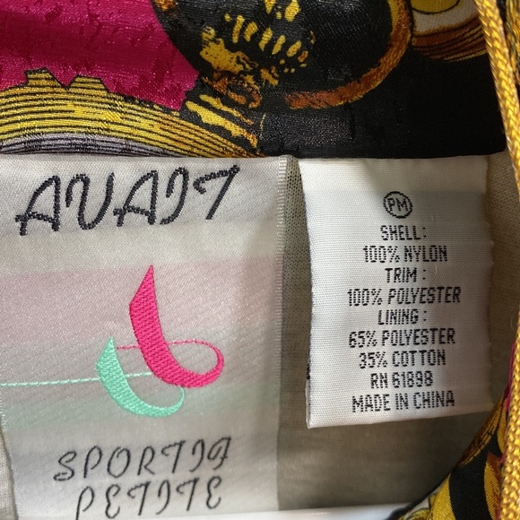 Vintage baroque jacket avait 80s‎ bright - Picture 3 of 7